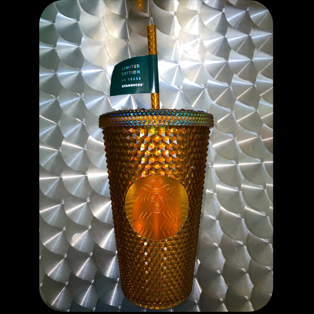 50th Anniversary Starbucks 16oz Studded Tumbler